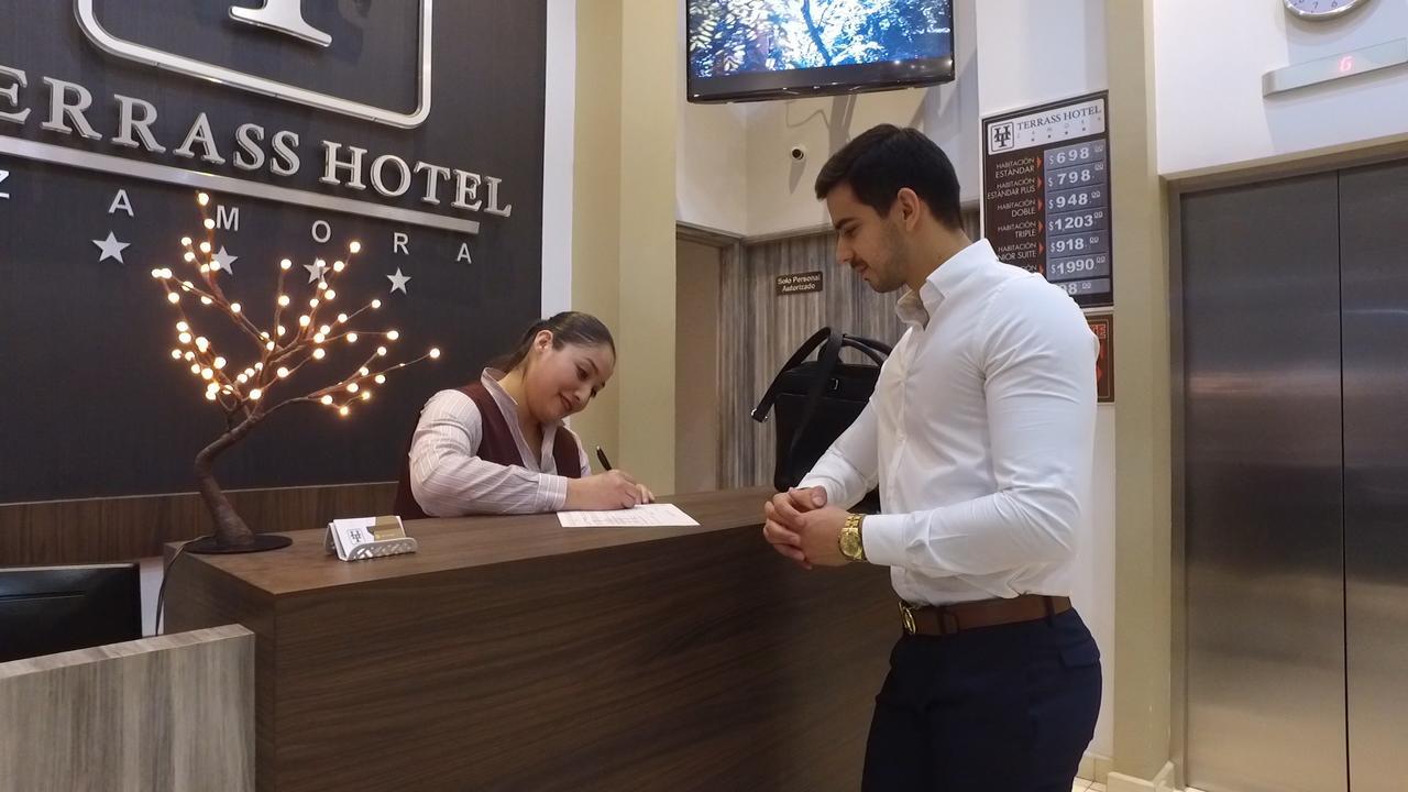Terrass Hotel Zamora 사모라 데 이달고 외부 사진